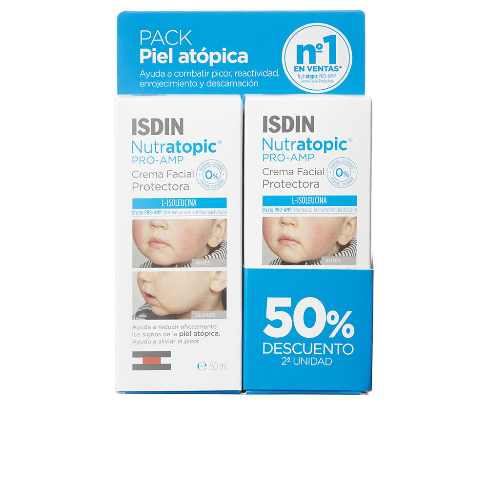 ISDIN  NUTRATOPIC PRO-AMP facial cream duo 2 x 50 ml