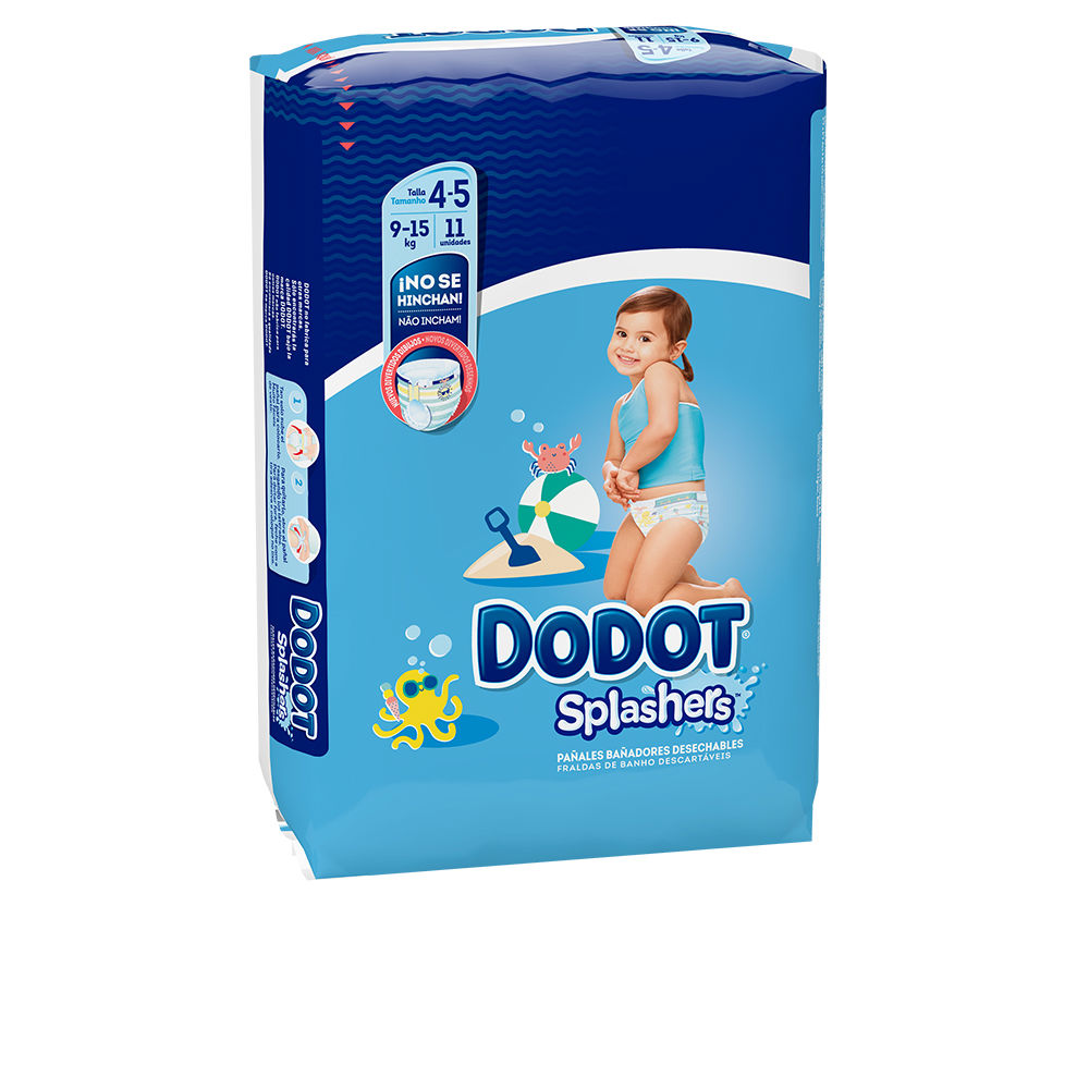 DODOT  DODOT SPLASHERS disposable swimsuit size 4-5 + 9-15 kg 11 u
