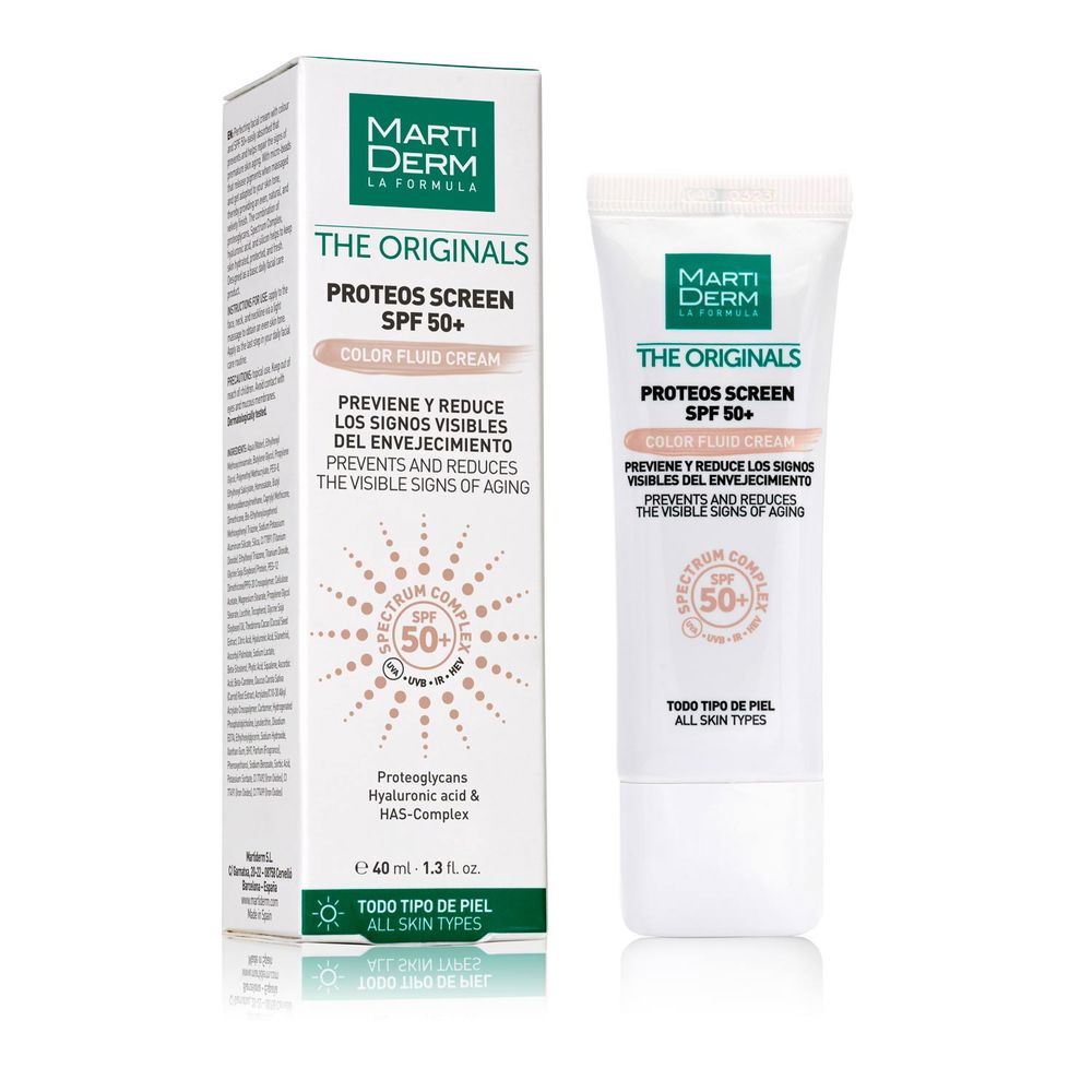 MARTIDERM  THE ORIGINALS PROTEOS SCREEN tinted cream SPF50+ 40 ml