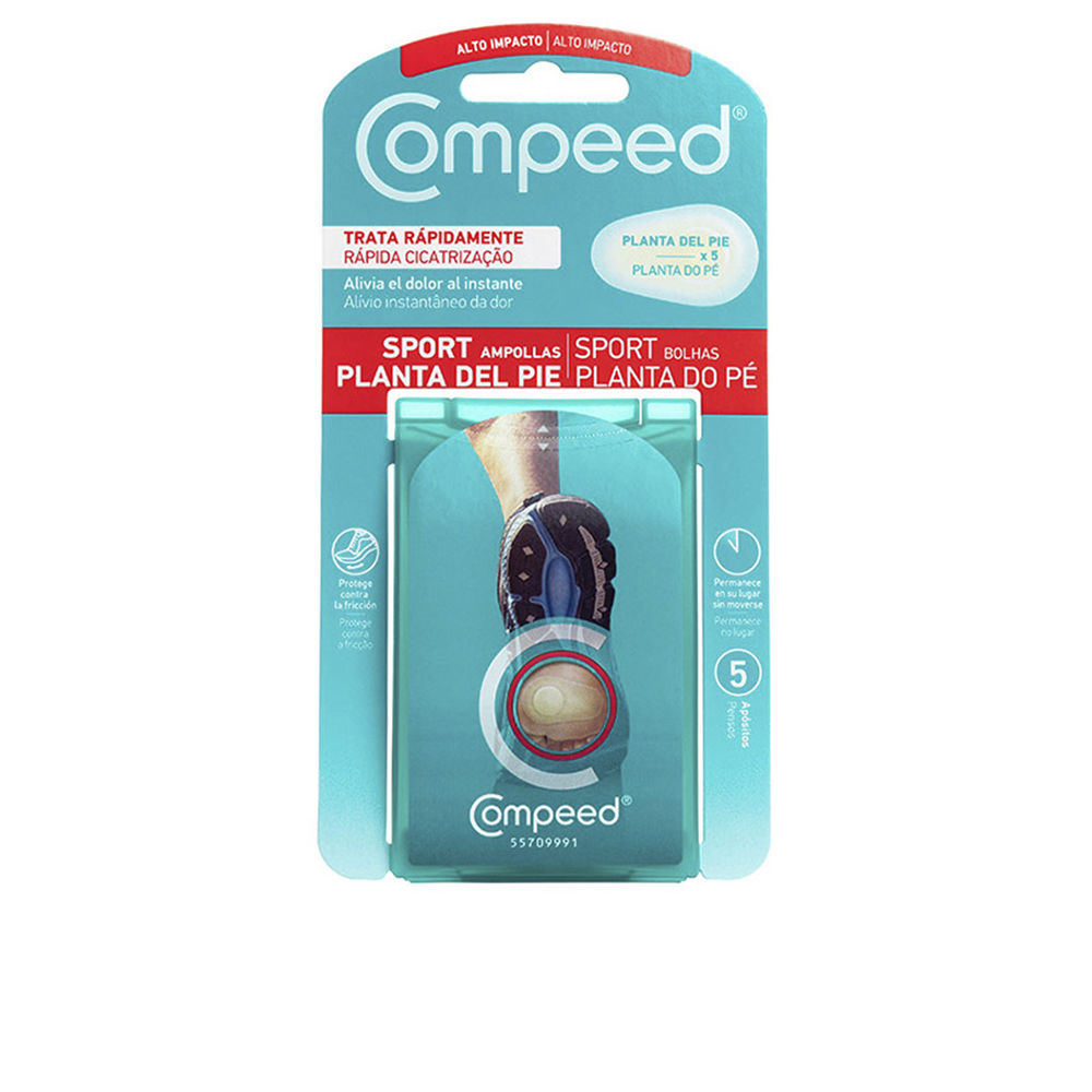 COMPEED  Sport blister foot sole 5 dressings