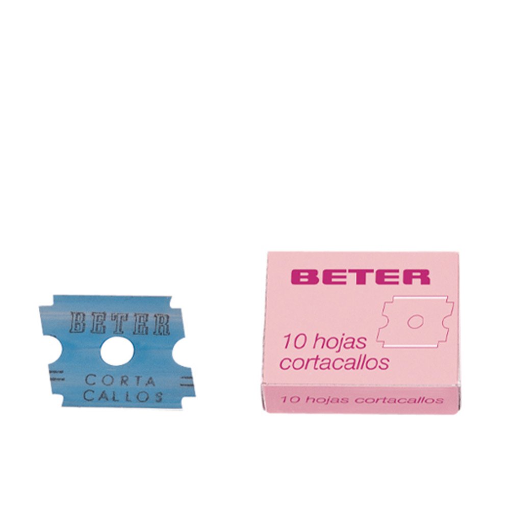 BETER  HOJAS CORTACALLOS 10 pz