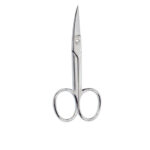 BETER  Curved chrome nail manicure scissors 1 pc