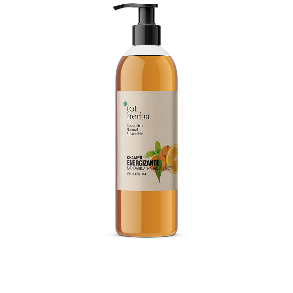 TOT HERBA  ENERGIZING SHAMPOO tangerine and orange 500 ml