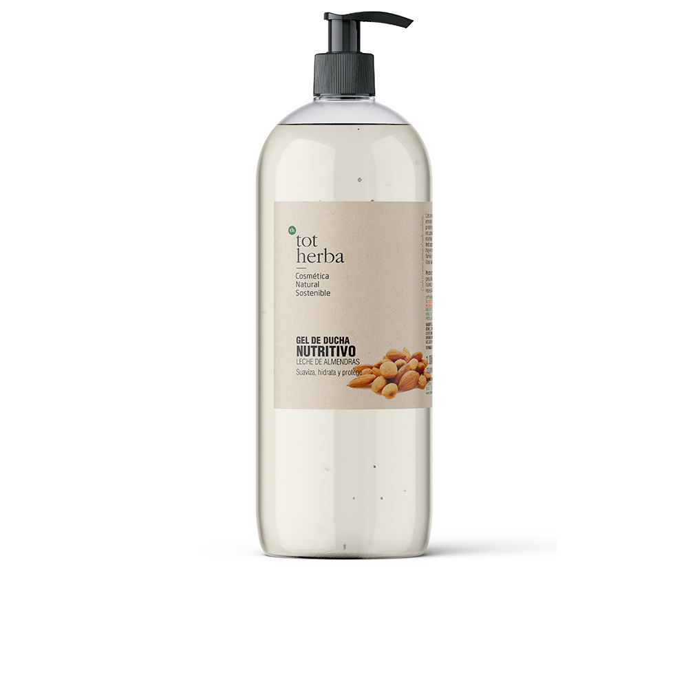 TOT HERBA  NOURISHING SHOWER GEL almond milk 1000 ml