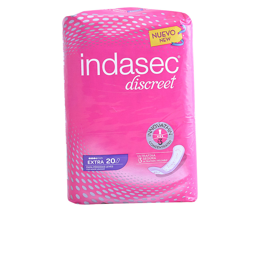INDASEC  DISCREET compresa incontinencia extra 20 u