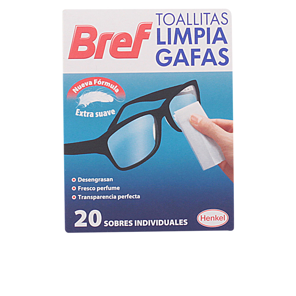 BREF  BREF glasses cleaning wipes 20 units