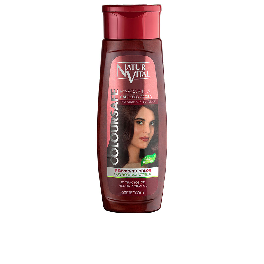 NATUR VITAL  COLOURSAFE MASK mahogany 300 ml