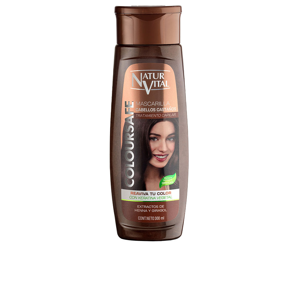 NATUR VITAL  COLOURSAFE MASK chestnut 300 ml