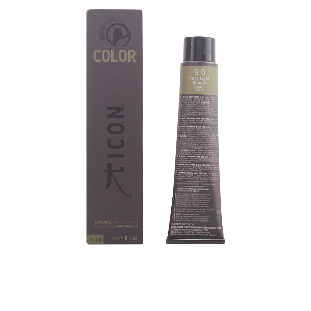 I.C.O.N.  ECOTECH COLOR natural color #9.0 very light blonde