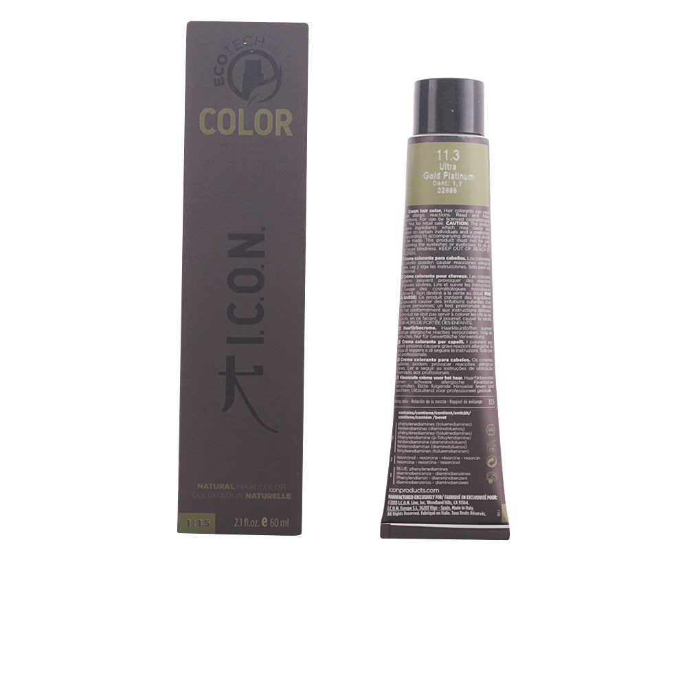 I.C.O.N.  ECOTECH COLOR natural color #11.3 ultra gold platinum