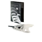 ARTDECO  EYE BROW stencils with brush applicator 1 u