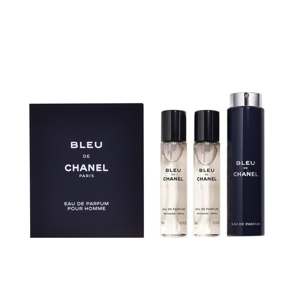 CHANEL  BLEU eau de parfum refillable travel spray 3 x 20 ml