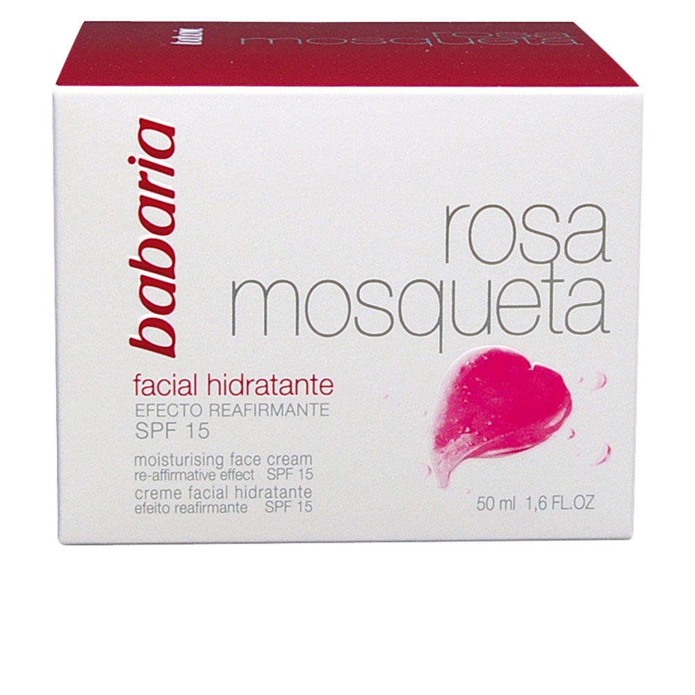 BABARIA  ROSEHIP MOISTURIZING 24H facial cream SPF15 50 ml