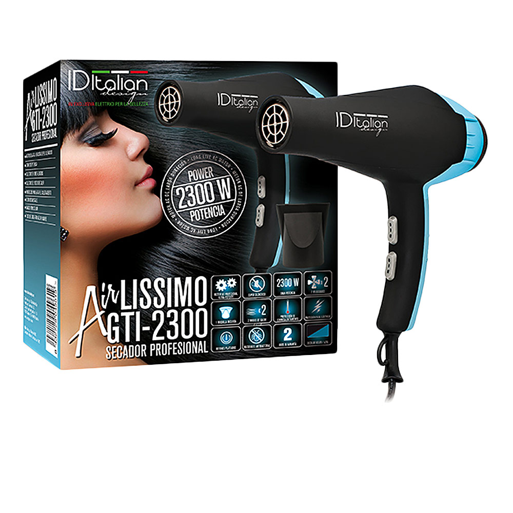 ID ITALIAN  AIRLISSIMO GTI 2300 professional dryer #blue 1 u