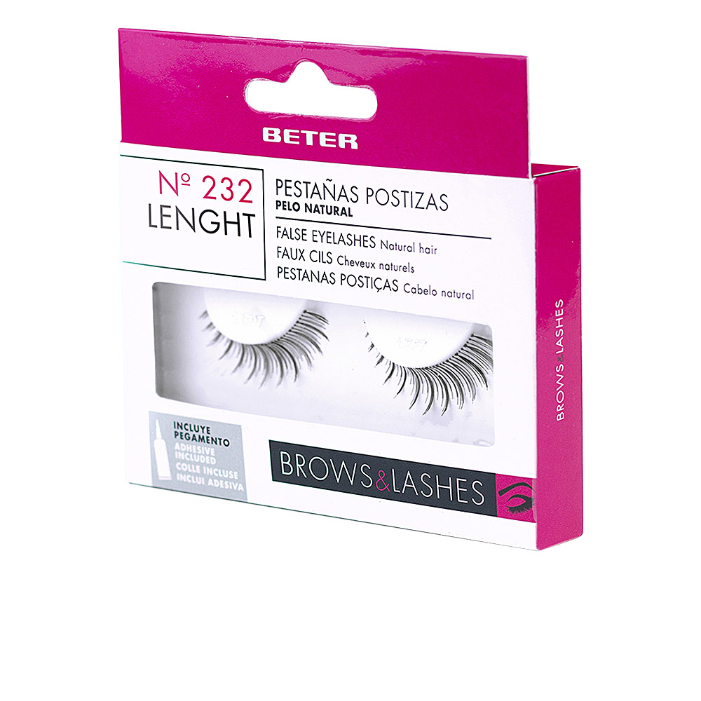 BETER  FALSE EYELASHES #232 length 1 unit