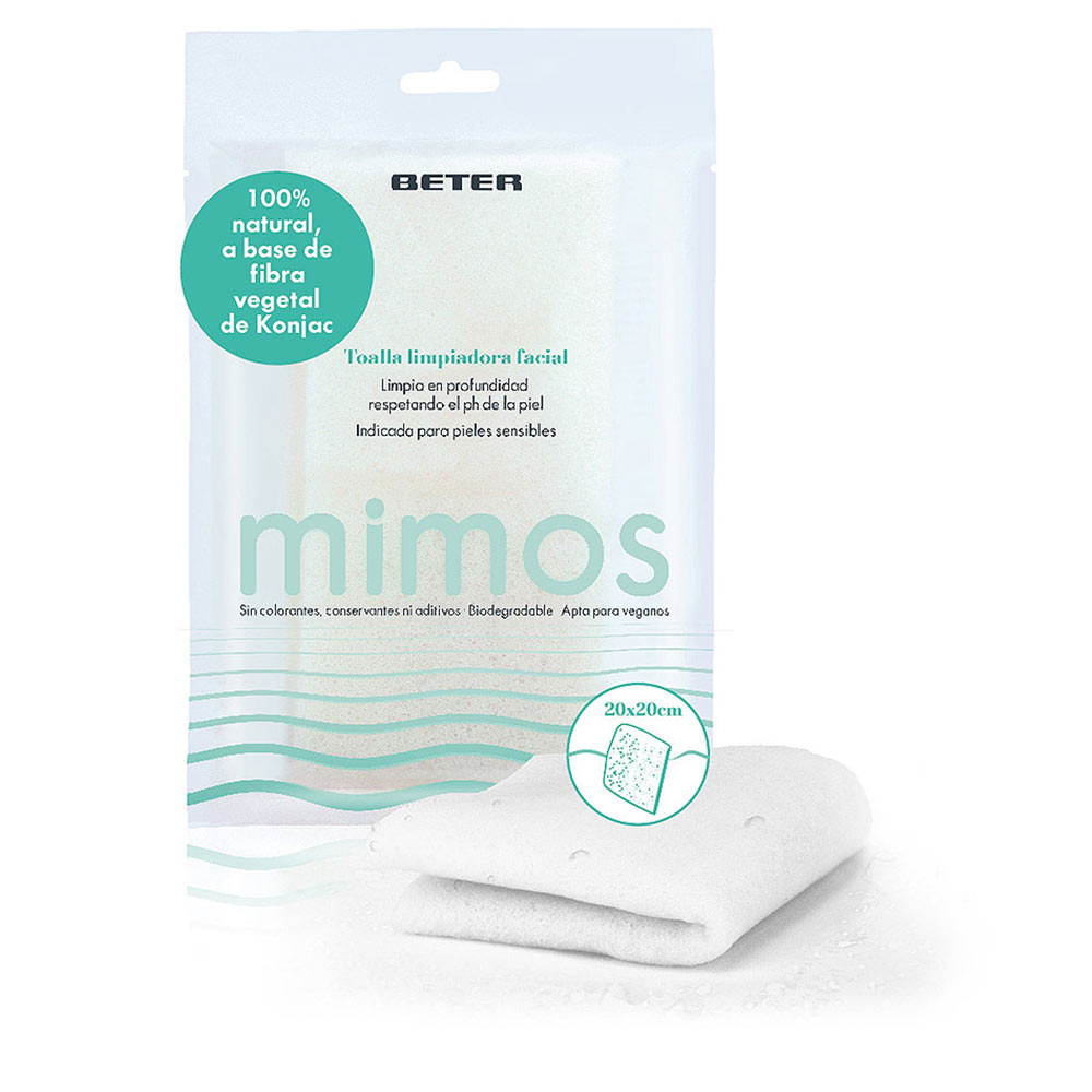 BETER  KONJAC TOALLA limpiadora facial-Mimos 1 u