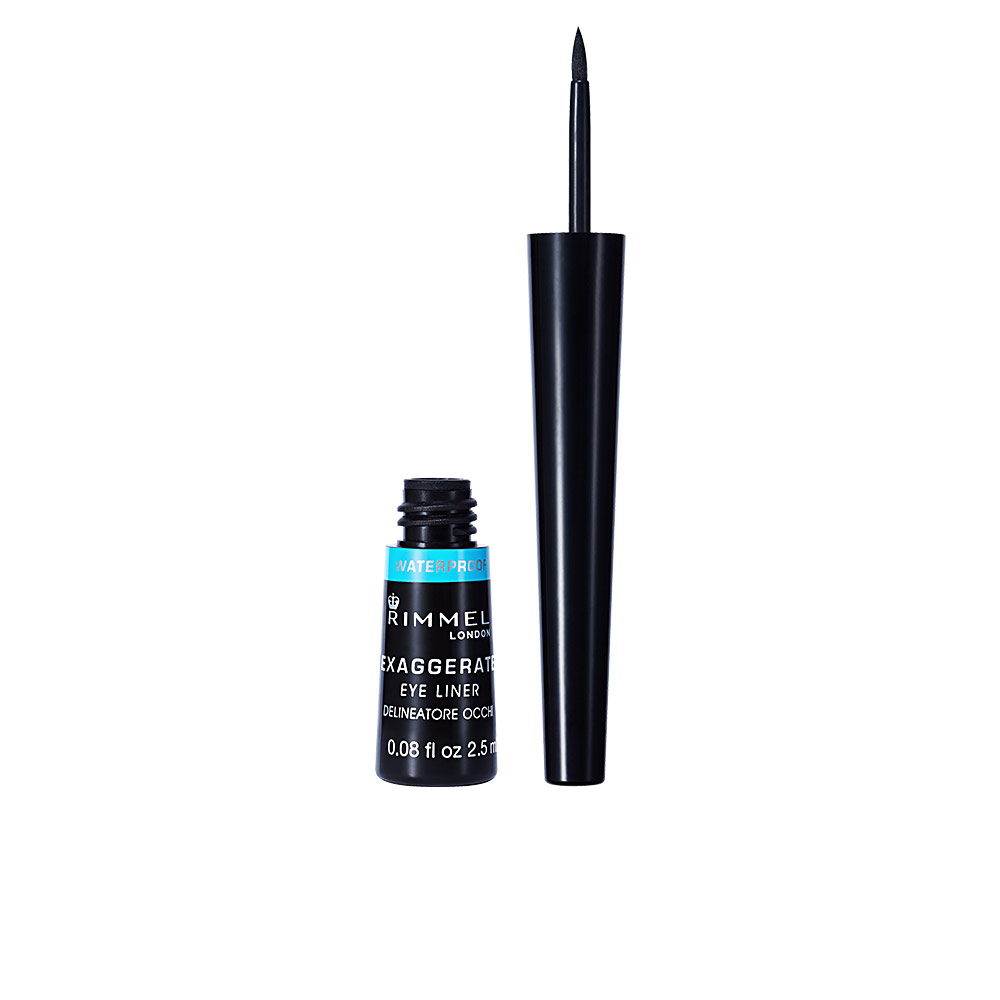 RIMMEL LONDON  EXAGGERATE liquid eye liner waterproof #003-black 2