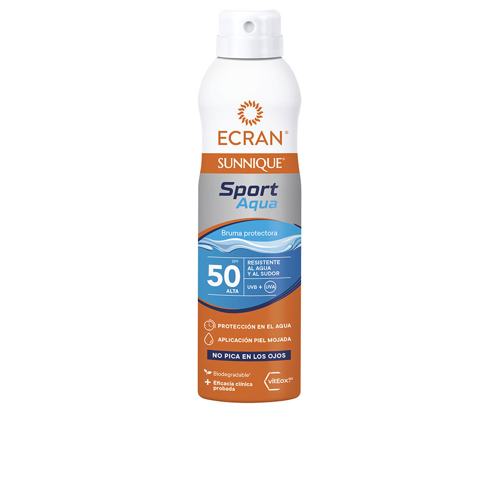 ECRAN  ECRAN SUNNIQUE SPORT AQUA protective mist SPF50+ 250 ml