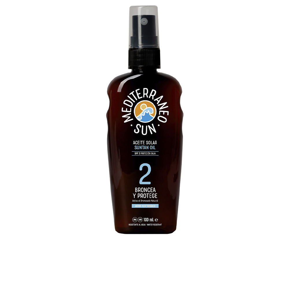 MEDITERRANEO SUN  TAN & PROTECT sun oil SPF2 100 ml
