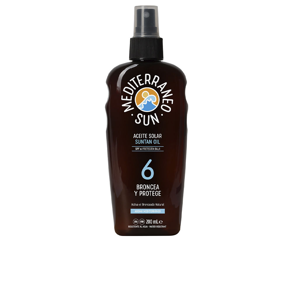 MEDITERRANEO SUN  COCONUT suntan oil dark tanning SPF6 200 ml