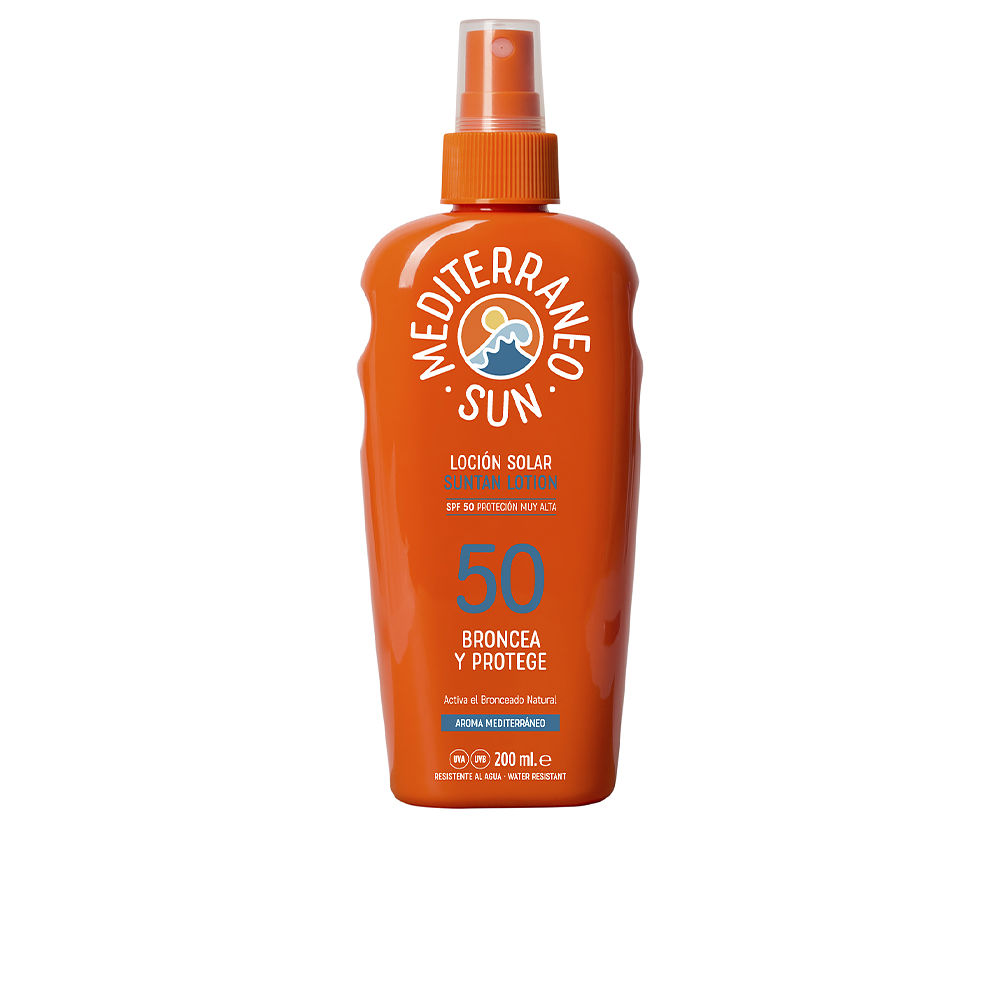 MEDITERRANEO SUN  COCONUT sunscreen dark tanning SPF50 200 ml