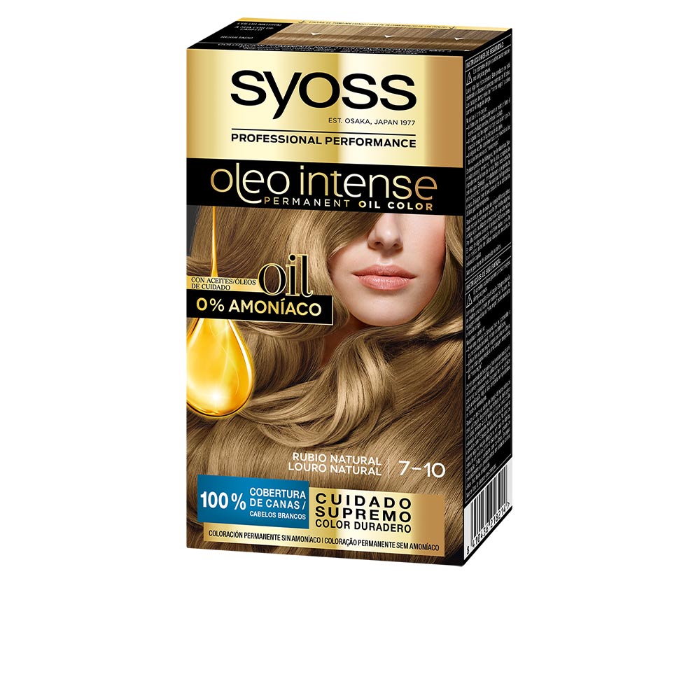 SYOSS  OLEO INTENSE ammonia-free hair color #7.10-natural blonde 5 pz