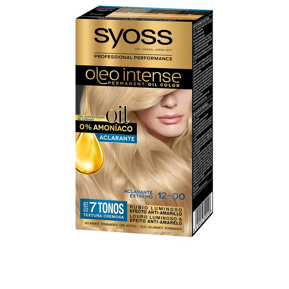 SYOSS  OLEO INTENSE ammonia-free dye #12.0-extreme lightening 5 pz