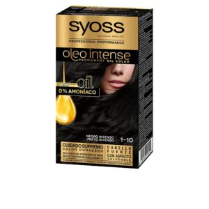 SYOSS  OLEO INTENSE ammonia-free hair color #1.10-intense black 5 pcs