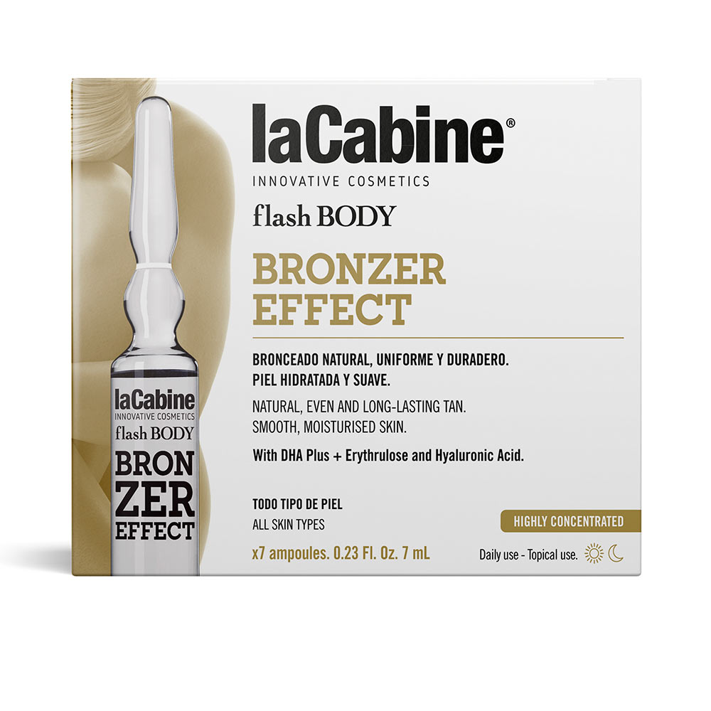 LA CABINE  BODY AMPOULES bronzer effect 7 x 7 ml