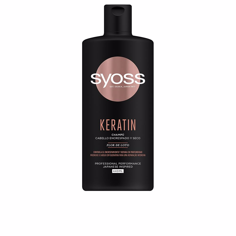 SYOSS  KERATIN shampoo for frizzy and dry hair 440 ml