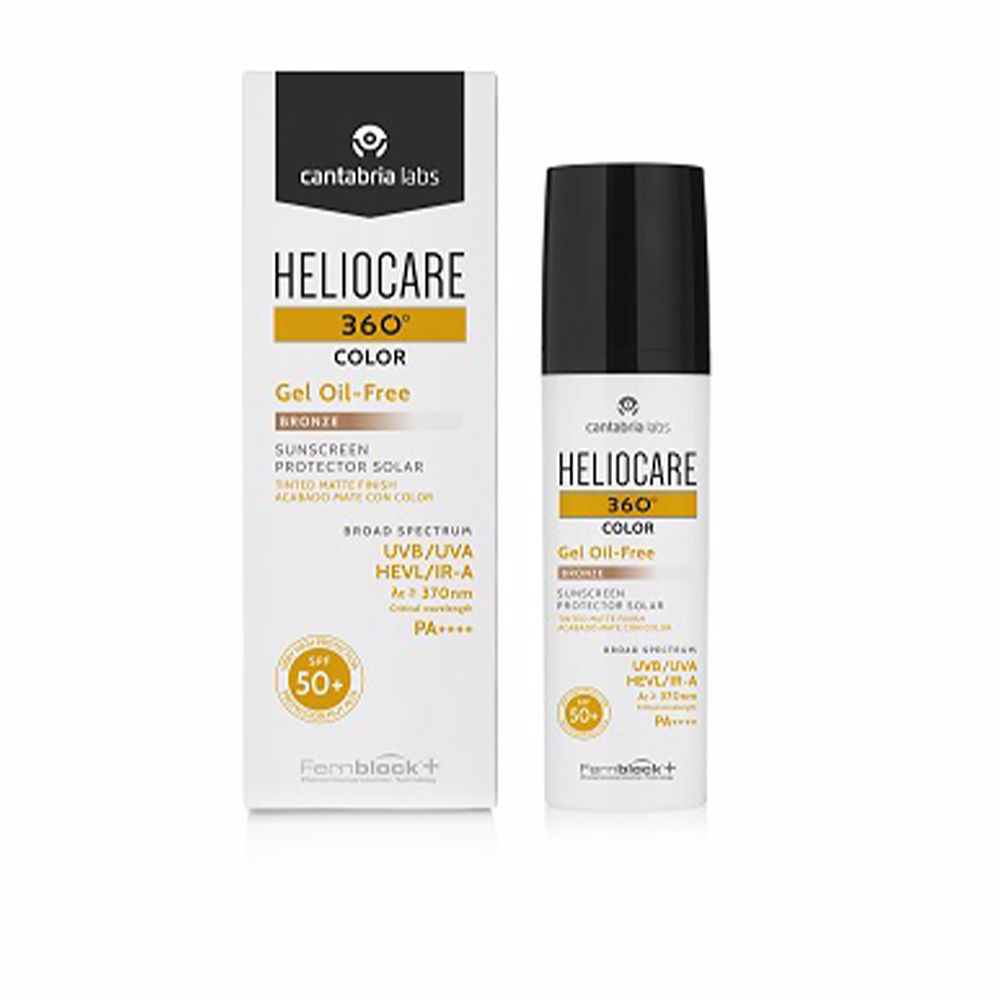 HELIOCARE  HELIOCARE 360° COLOR tinted sunscreen gel oil free SPF50+ #bronze 50 ml