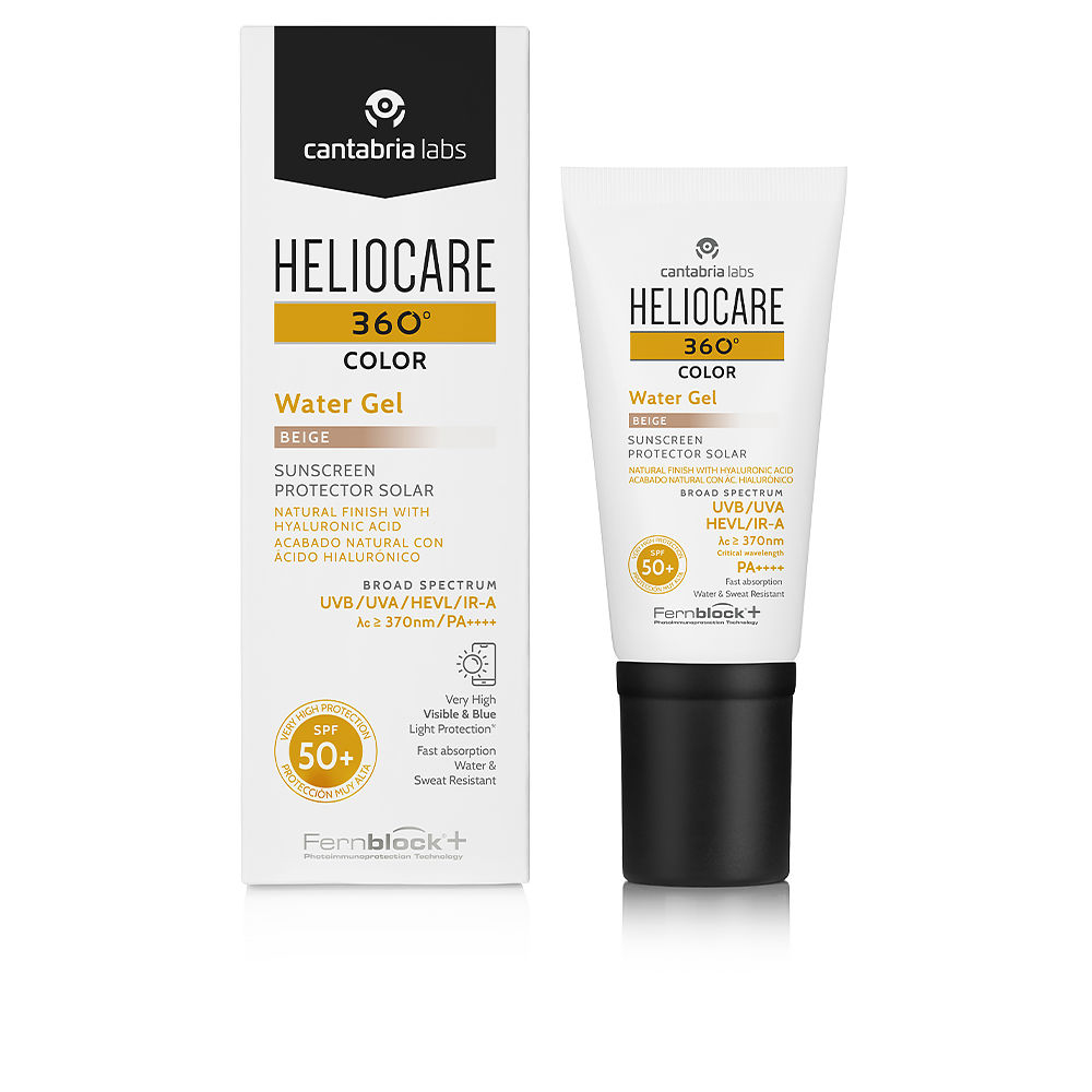 HELIOCARE  HELIOCARE 360° COLOR sunscreen with aqua gel color SPF50+ #beige 50 ml