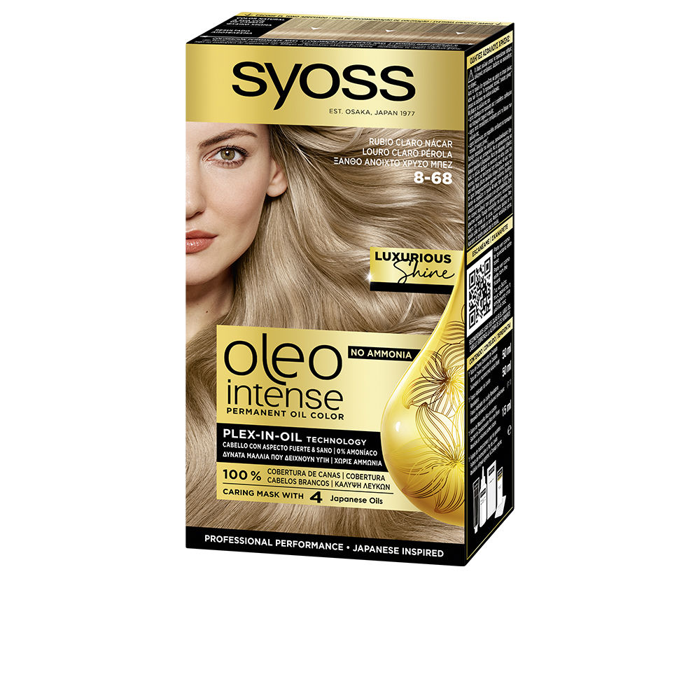 SYOSS  OLEO INTENSE ammonia-free dye #8-68-light mother-of-pearl blonde 5 u