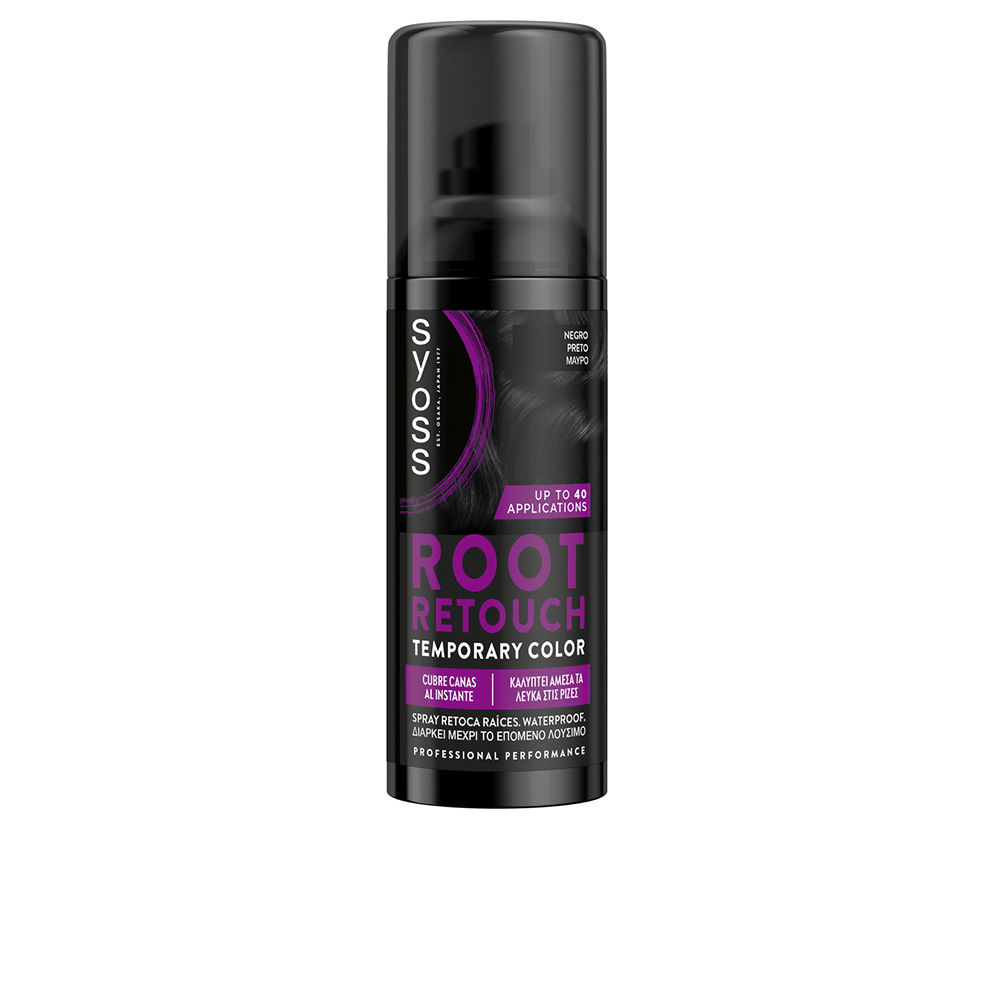 SYOSS  ROOT RETOUCH root retouching spray #Black 120 ml