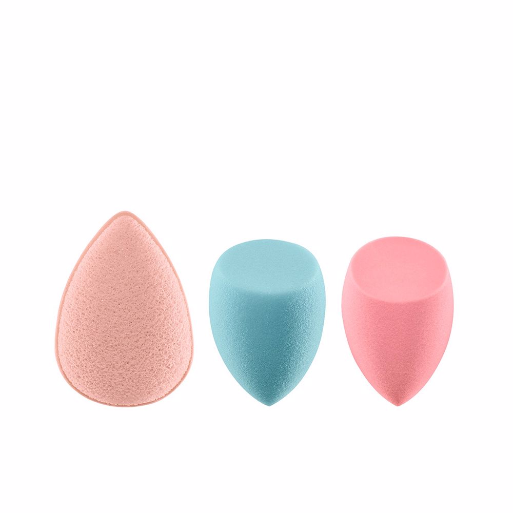 REAL TECHNIQUES  SPONGE+ PRO-MATTE PORELESS PERFECTION set 3 pz
