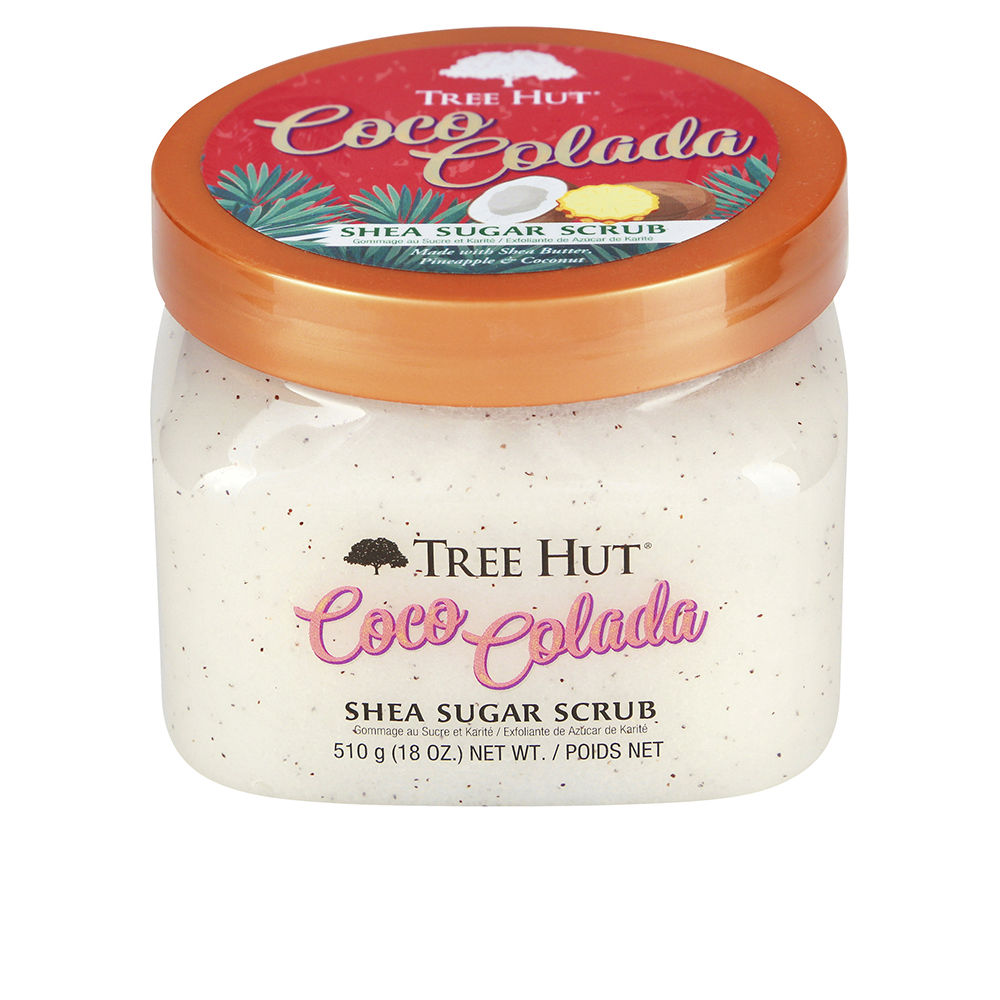 TREE HUT  EXFOLIANTE de azúcar coco colada 510 gr