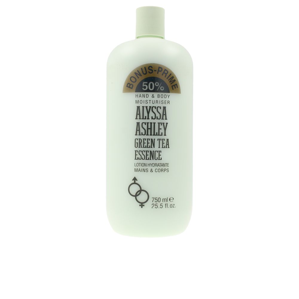 ALYSSA ASHLEY  GREEN TEA ESSENCE hand & body moisturiser 750 ml