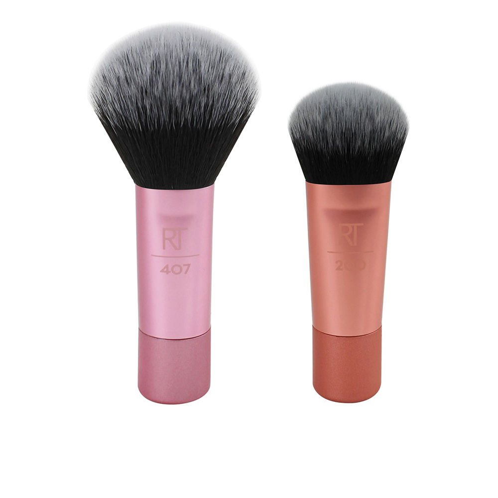 REAL TECHNIQUES MINI BRUSH DUO set 2 pz