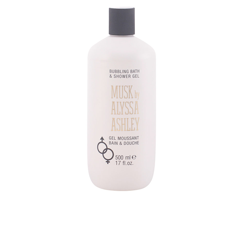 ALYSSA ASHLEY  MUSK bubbling bath & shower gel 500 ml