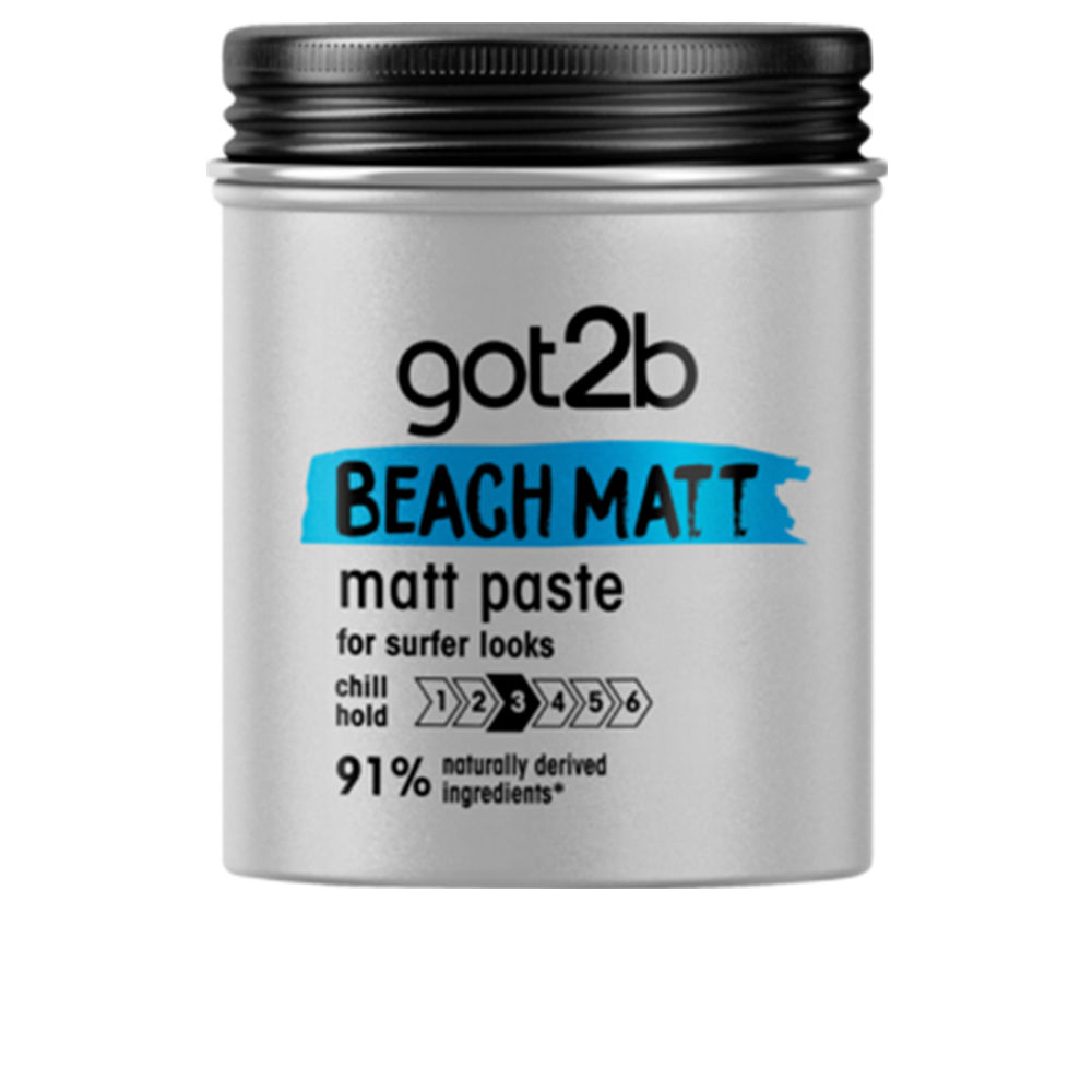 SCHWARZKOPF MASS MARKET  GOT2B BEACH BOY matt paste surfer look 100 ml