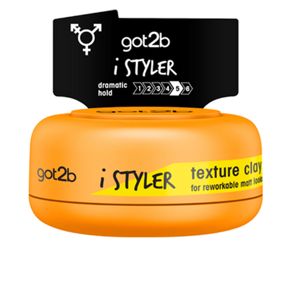 SCHWARZKOPF MASS MARKET  GOT2B ISTYLERS texture clay 75 ml