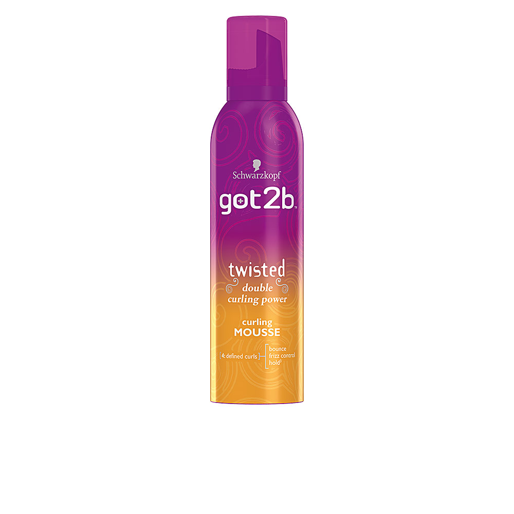 SCHWARZKOPF MASS MARKET  GOT2B TWISTED double curling power mousse 250 ml