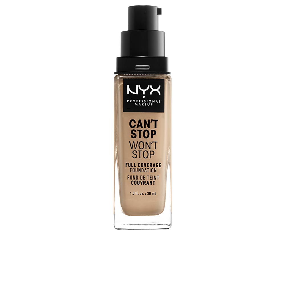 NYX PROFESSIONAL MAKE UP  CAN'T STOP WON'T STOP full coverage foundation #soft beige