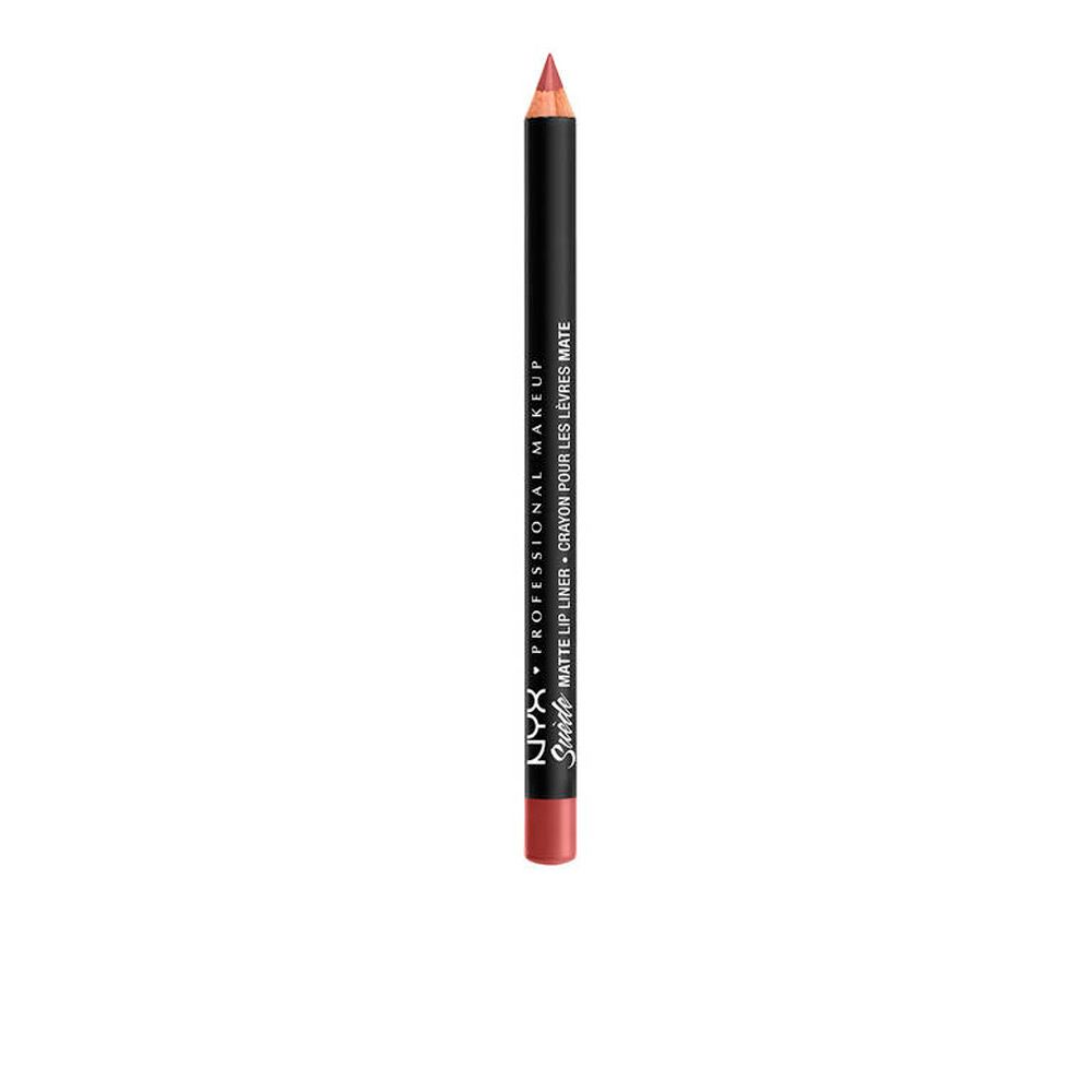 NYX PROFESSIONAL MAKE UP  SUEDE matte lip liner #cannes