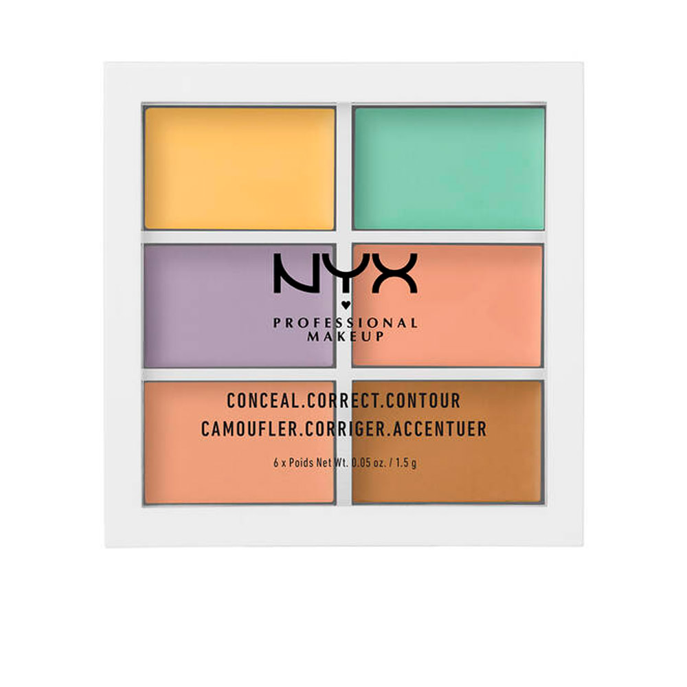 NYX PROFESSIONAL MAKE UP  CONCEAL CORRECT CONTOUR palette 6 x 1