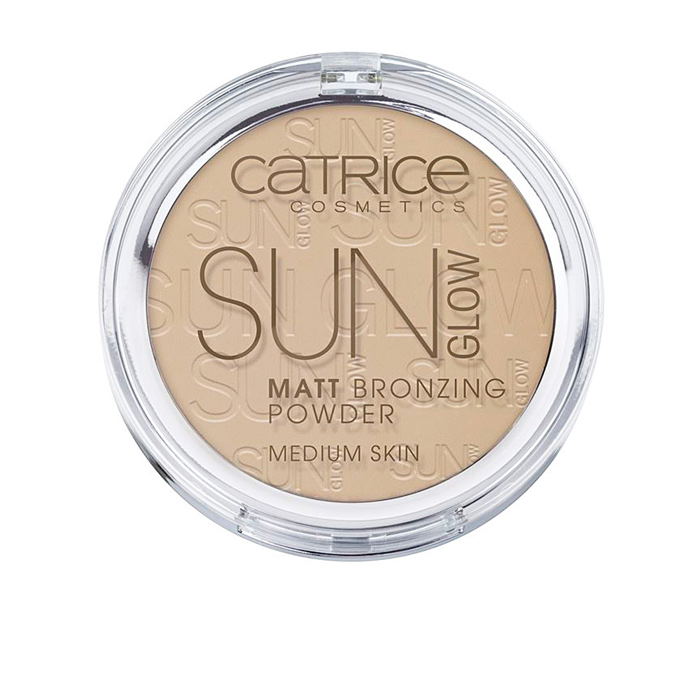 CATRICE  SUN GLOW MATT bronzing powder #030-medium bronze