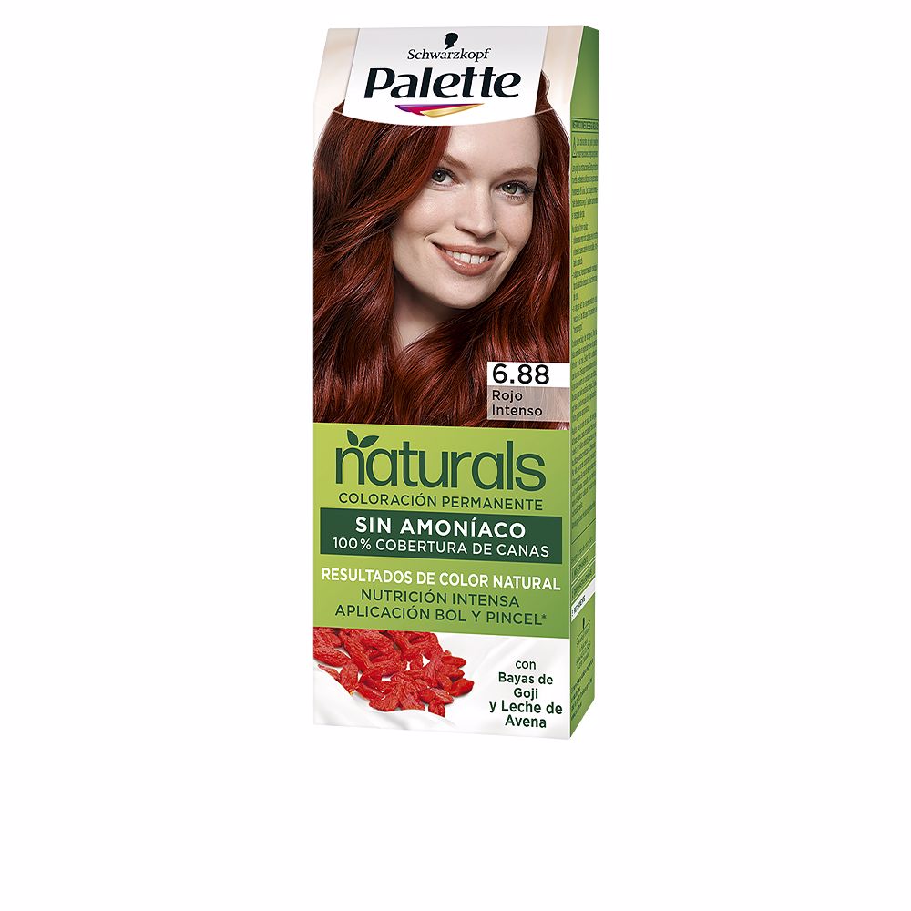 PALETTE  NATURAL PALETTE dye #6.88-intense red 1 u