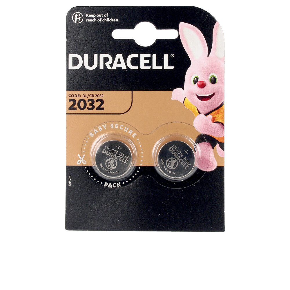 DURACELL  DURACELL BUTTON LITHIUM 3V 2032 DL/CR2032 batteries pack x 2 u