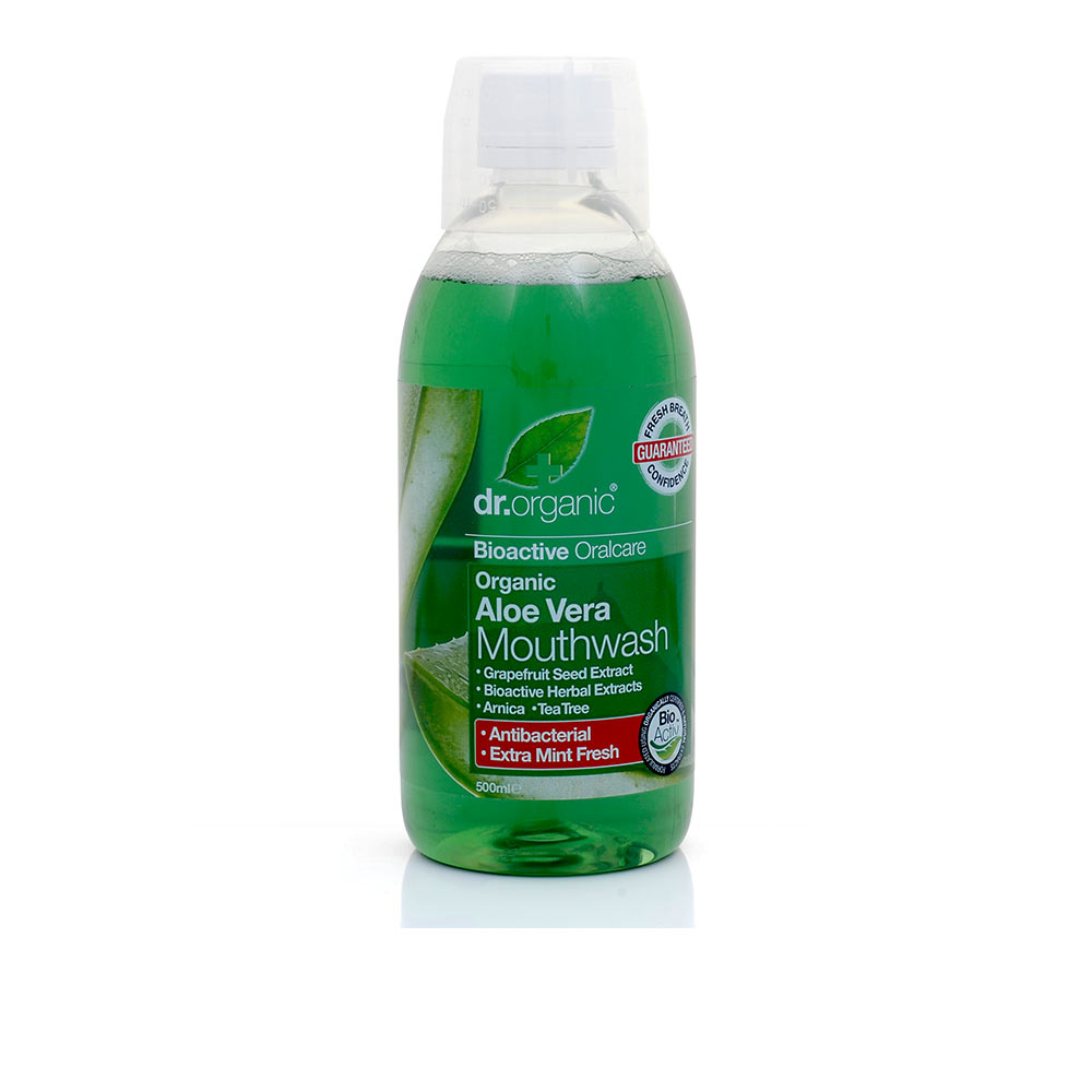 DR. ORGANIC  ALOE VERA enjuague bucal 500 ml