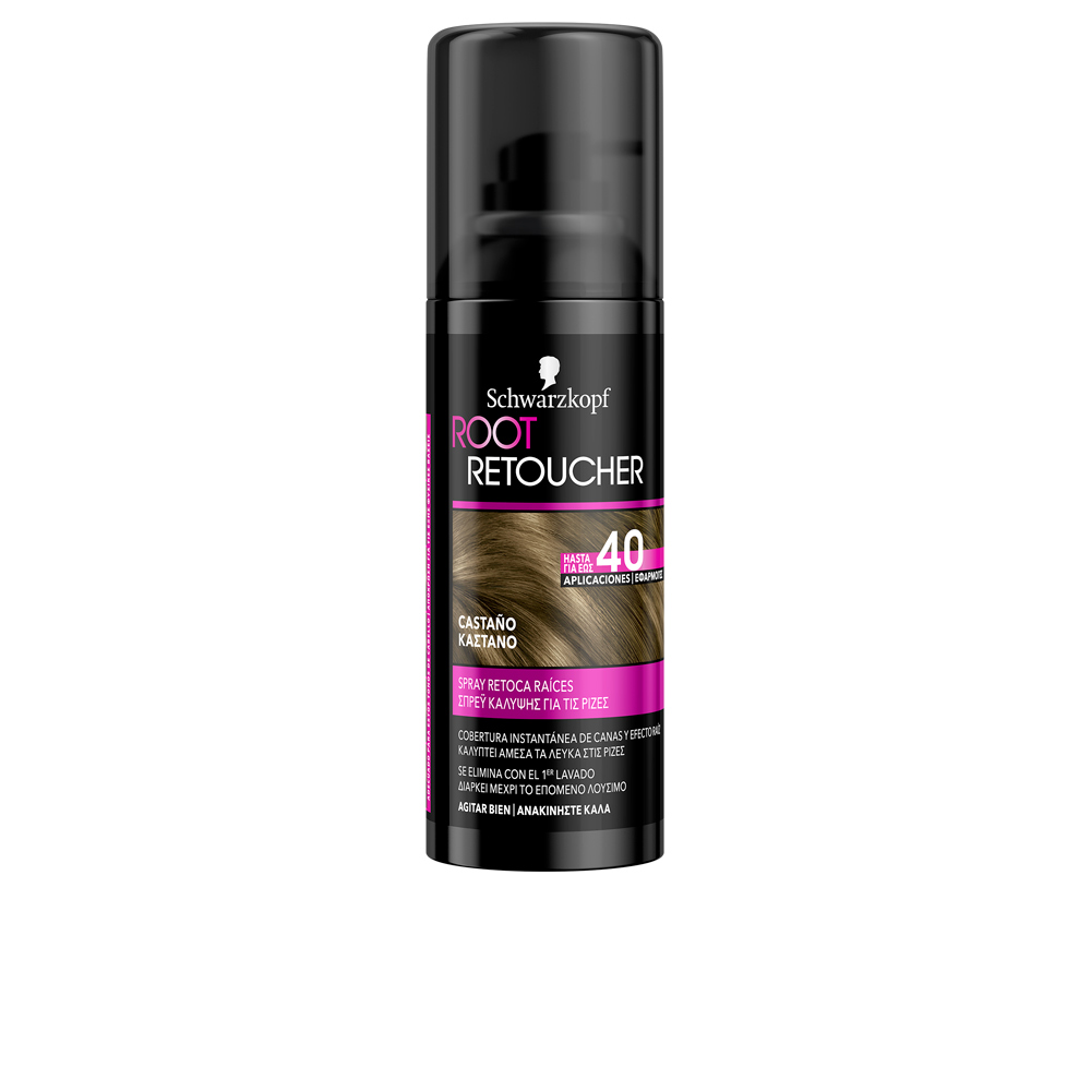 SCHWARZKOPF MASS MARKET  ROOT RETOUCHER root touch-up spray #brown